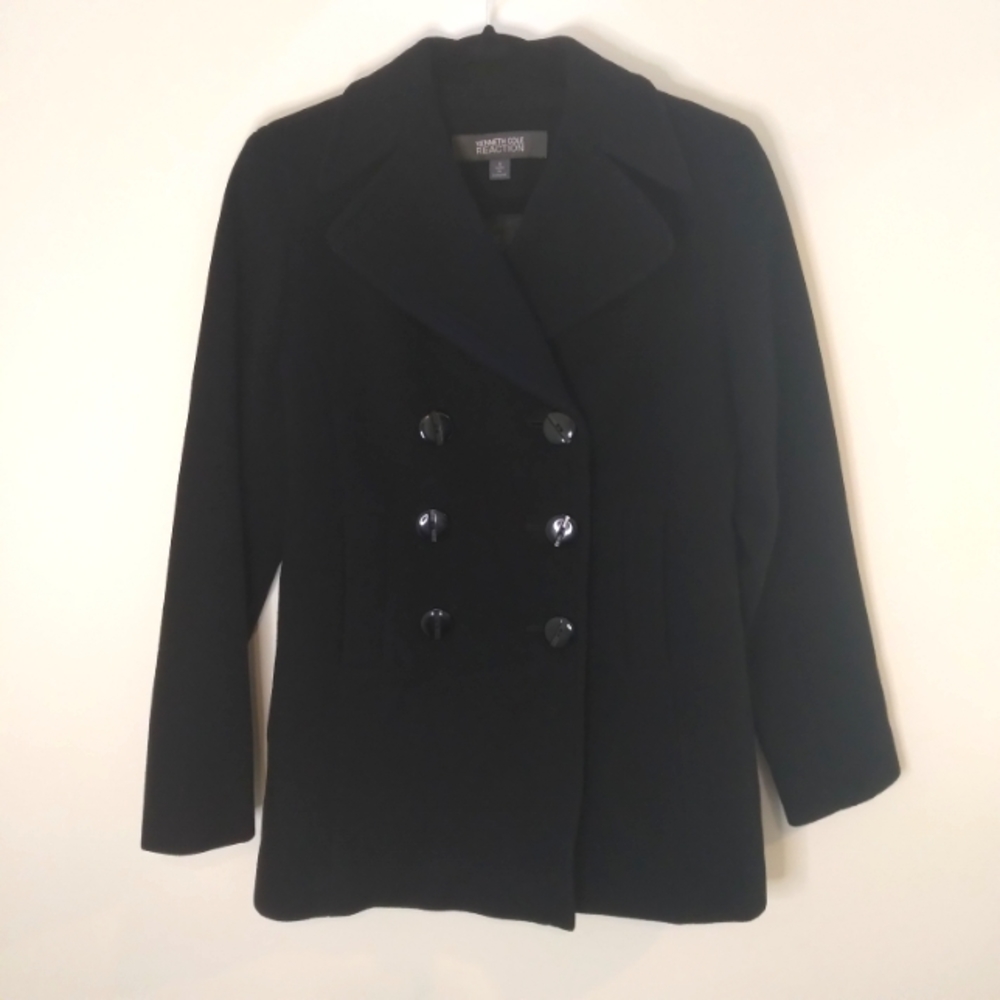 Kenneth Cole Reaction 80% wool pea coat